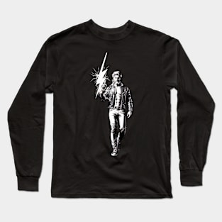 Modern Reimagined Greek God Zeus Long Sleeve T-Shirt